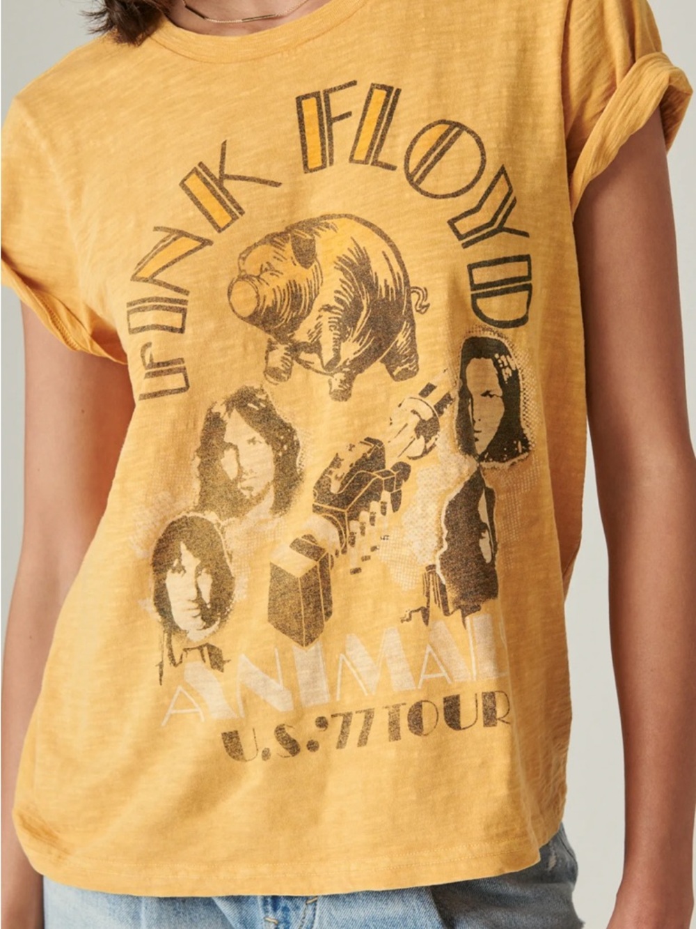 Pink Floyd Animals Classic Crew Band Tee Shirt #24 - Picture 2 of 4